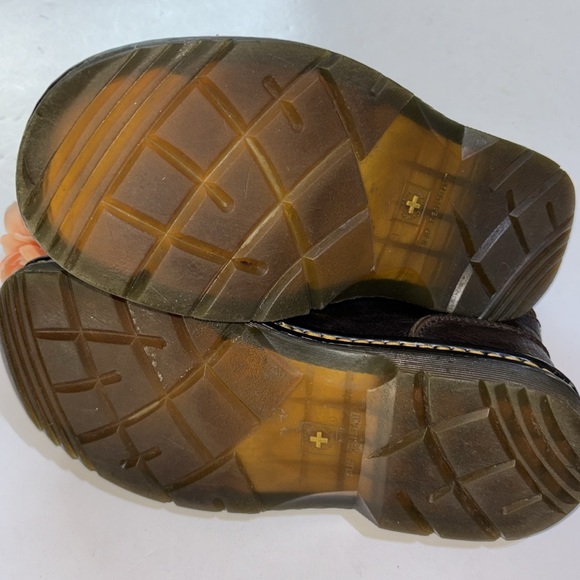 Doc MARTENS Chukka boots SUSSEX Size 9 BROWN LEATHER ANKLE DESERT BOOTS Low - Picture 6 of 17